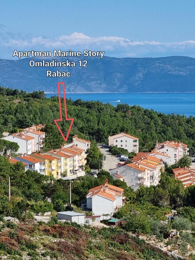 Apartment Marine Story Rabac Zewnętrze zdjęcie